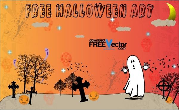 Free Halloween Art