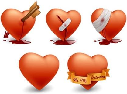 Free Happy Valentines Day Icons icons pack