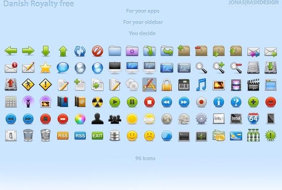 Free Icons for Developers icons pack