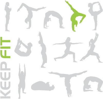 Free Keep Fit Vectors – Give Your Designs a Workout!
