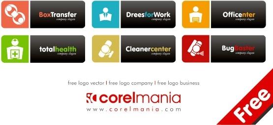 Free logo vector, free logo company, free logo business