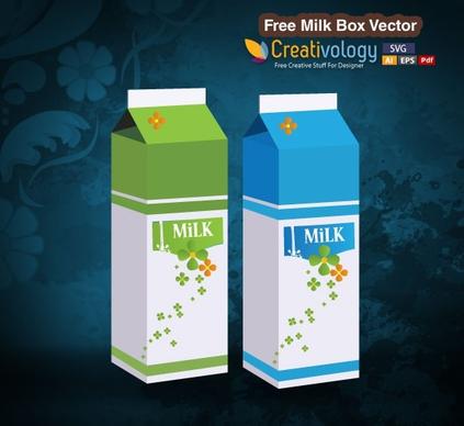 milk advertising background paper box icon multicolored 3d