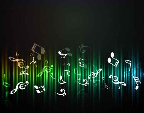 Free Music Abstract background