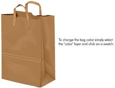 Free paper bag vector