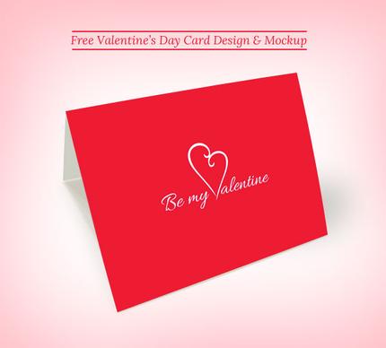 free printable valentines day card design