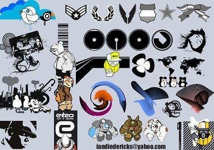 various icons collection different styles
