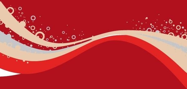 Free red shades vector shapes