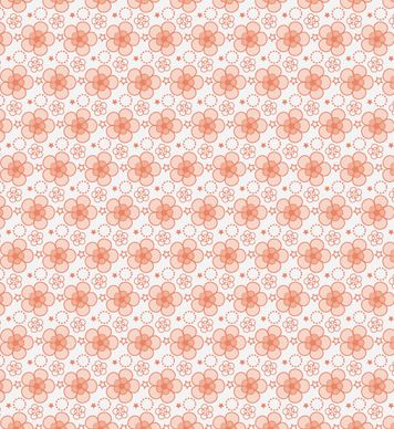 free seamless petal vector pattern