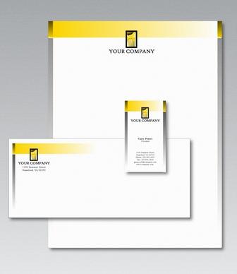 Free Stationery Design Template