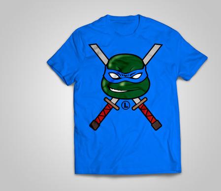 free teenage mutant ninja turtles tshirt designs