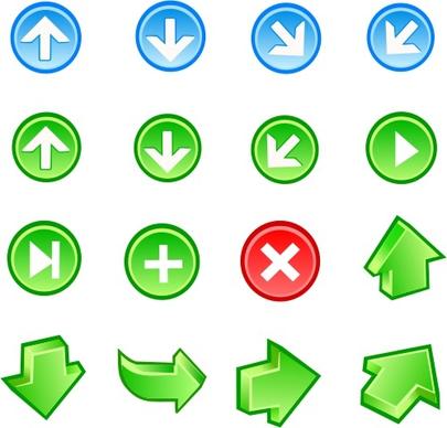 Free Vector Arrow Icons