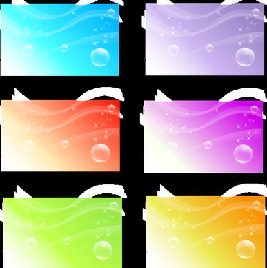 free vector banner background