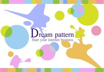 dream pattern background colorful abstract grunge style