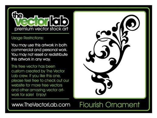 
								Free Vector Flourish Ornaments							