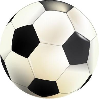 soccer ball icon design closeup realistic style