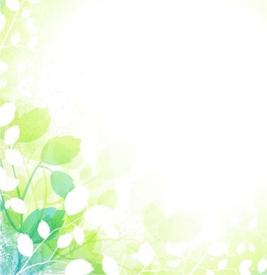 Free vector spring background
