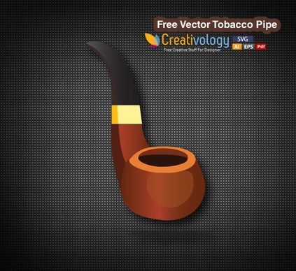 Free Vector Tobacco Pipe 