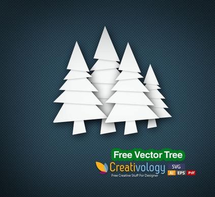 Free Vector Tree 
