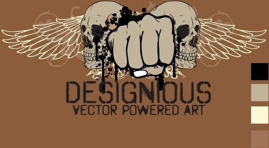 Free vector t-shirt design 3