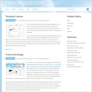 FreeWebDesign Template