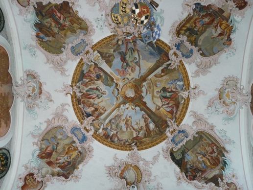 fresco cover painting church