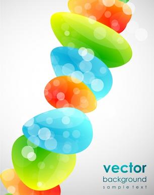 abstract background colorful bokeh design stone stacks icon