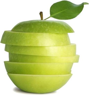 fresh green apples picture