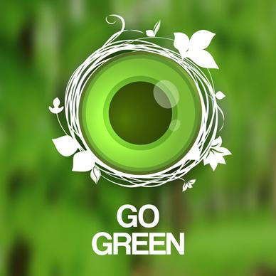friendly product green background vector