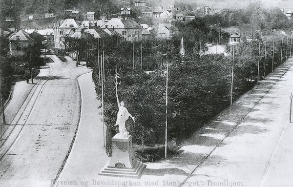 frihetsgudinnen ved ilaparken 1906