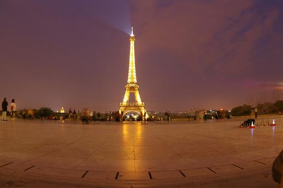 from the trocadero
