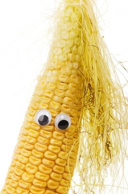 funny corn face
