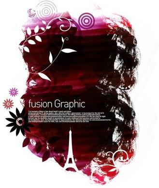 fusion graphic series fashion pattern 11