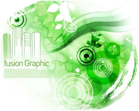 fusion graphic series fashion pattern 12