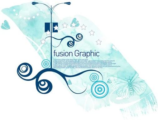 fusion graphic series fashion pattern 18