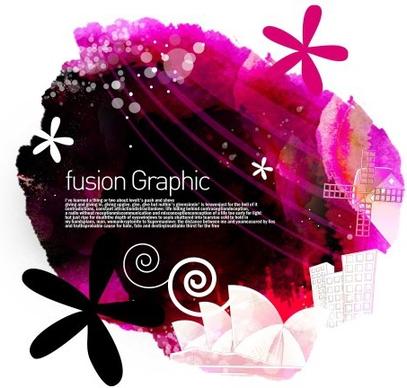fusion graphic series fashion pattern 22