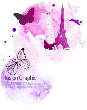 fusion graphic series fashion pattern 25
