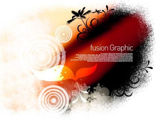 fusion graphic series fashion pattern 9