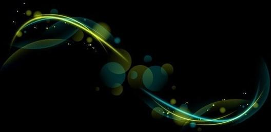 Futuristic Abstract Glowing Vector Background