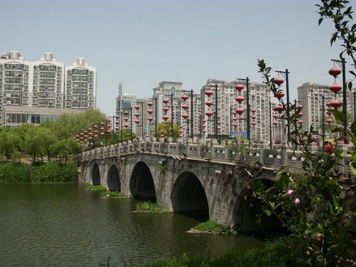 fuzimiao surroundings bridge nanjing