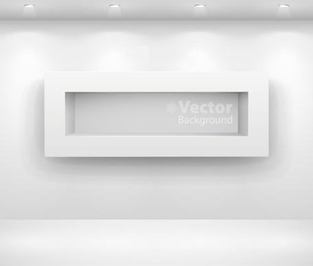 gallery display background 14 vector