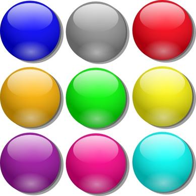 Game Marbles clip art