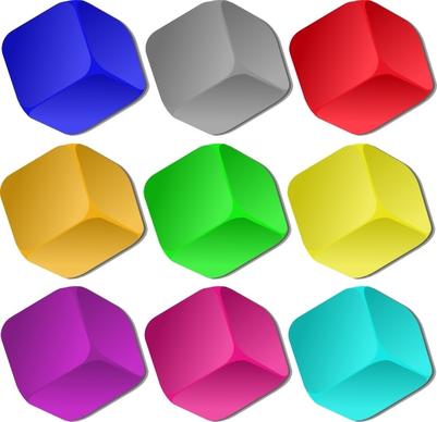 Game Marbles Cubes clip art