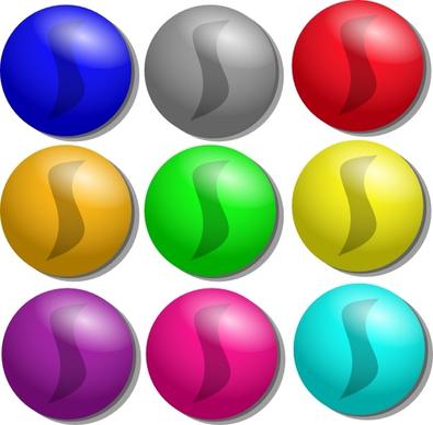Game Marbles Dots clip art