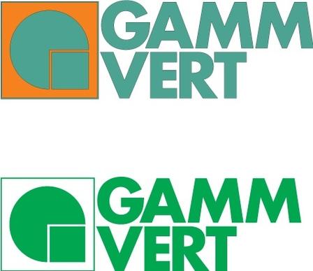 Gamm Vert logos