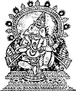 Ganesha God Of Success clip art
