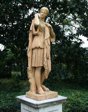 garden statue sculpture terracotta