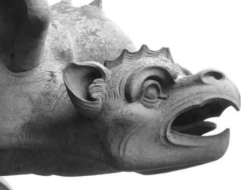 gargoyle dragon mythical creatures