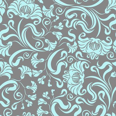 gentle floral seamless pattern wallpapers vector