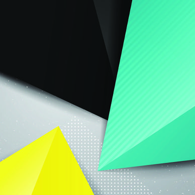 geometric colored triangle vector background