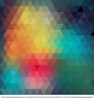 geometric colorful abstract background vector